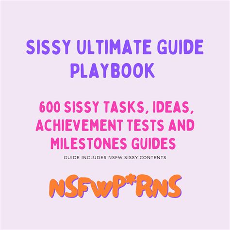 sissy tasks|The Complete List of Sissy Milestones : u/nikkigagger